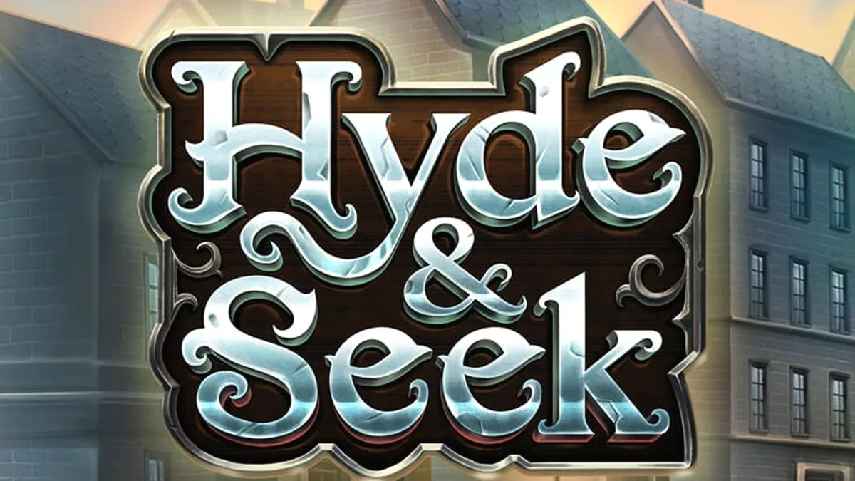 Interface do jogo de slot Hyde & Seek com elementos misteriosos