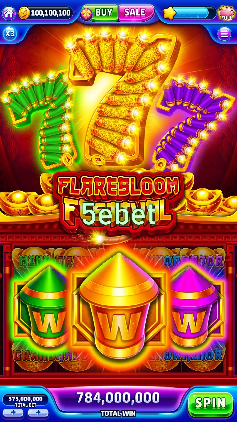 5ebet Capturas de tela Oficial APK